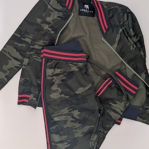 Two piece camo jogger
